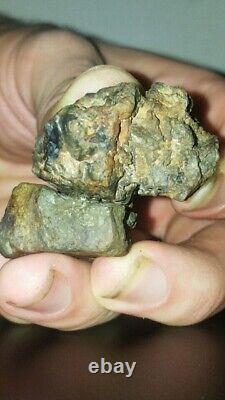 Meteorite impact glass 46 grams found in tx