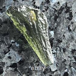 Natural Green Gem Moldavite Meteorite Impact RAW Chakra Healing