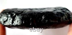 SUPER LARGE TEKTITE 1,289 ct. RARE SIZE METEORITE IMPACT NATURAL ASTROID #67328