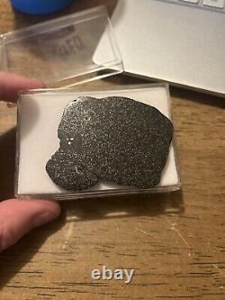 Tassedet 004 Meteorite Slice, Polished H5 Melt Breccia Slice 34.9g