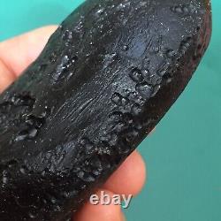 Tektite indochinite space rock impactite from meteorite impact stone 149 g bar