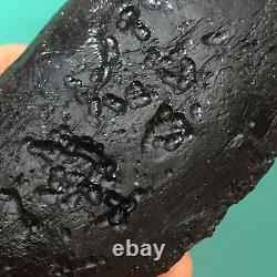 Tektite indochinite space rock impactite from meteorite impact stone 149 g bar