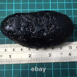 Tektite indochinite space rock impactite from meteorite impact stone 149 g bar