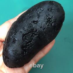 Tektite indochinite space rock impactite from meteorite impact stone 149 g bar