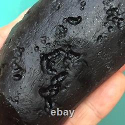 Tektite indochinite space rock impactite from meteorite impact stone 149 g bar