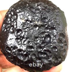 Tektite indochinite space rock impactite meteorite impact stone 125 g big rare