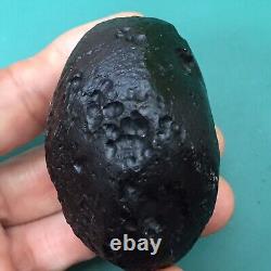 Tektite indochinite space rock impactite meteorite impact stone 126 g big