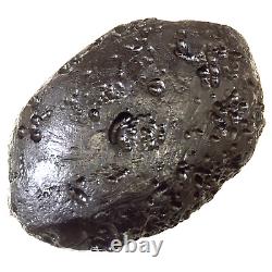 Tektite indochinite space rock impactite meteorite impact stone 134 g oval