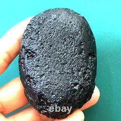 Tektite indochinite space rock impactite meteorite impact stone 134 g oval