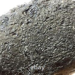 Tektite indochinite space rock impactite meteorite impact stone 134 g oval