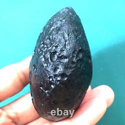 Tektite indochinite space rock impactite meteorite impact stone 177 g tear drop