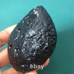 Tektite indochinite space rock impactite meteorite impact stone 177 g tear drop