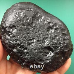 Tektite indochinite space rock impactite meteorite impact stone 186 g big