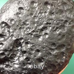 Tektite indochinite space rock impactite meteorite impact stone 186 g big