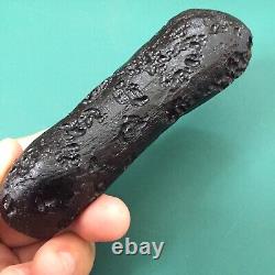 Tektite indochinite space rock impactite meteorite impact stone gems127 gms