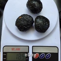 Tektite indochinite space rock impactite meteorite impact stone gems 1050 Gm Lot