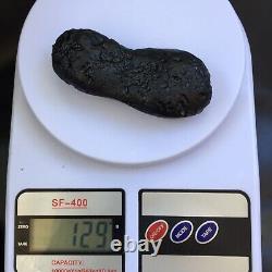 Tektite indochinite space rock impactite meteorite impact stone gems 129 G