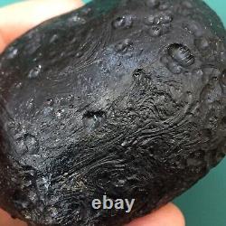 Tektite indochinite space rock impactite meteorite impact stone gems 138 G big