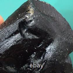 Tektite indochinite space rock impactite meteorite impact stone gems 165 gr big