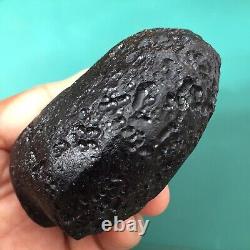 Tektite indochinite space rock impactite meteorite impact stone gems 165 gr big