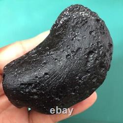 Tektite indochinite space rock impactite meteorite impact stone gems 165 gr big