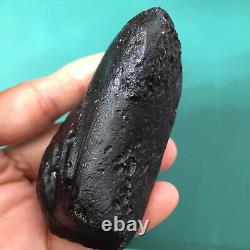 Tektite indochinite space rock impactite meteorite impact stone gems 165 gr big