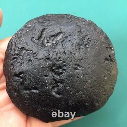 Tektite indochinite space rock impactite meteorite impact stone gems 169 g big