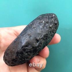 Tektite indochinite space rock impactite meteorite impact stone gems 169 g big