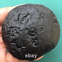 Tektite indochinite space rock impactite meteorite impact stone gems 169 g big