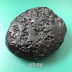 Tektite indochinite space rock impactite meteorite impact stone gems 182 G big