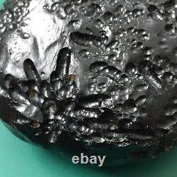 Tektite indochinite space rock impactite meteorite impact stone gems 182 G big