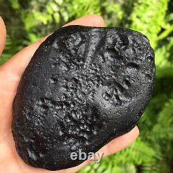 Tektite indochinite space rock impactite meteorite impact stone gems 197 g