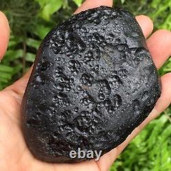 Tektite indochinite space rock impactite meteorite impact stone gems 197 g