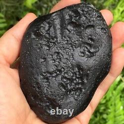 Tektite indochinite space rock impactite meteorite impact stone gems 197 g