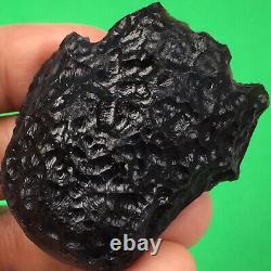 Tektite indochinite space rock impactite meteorite impact stone gems 27 G rare