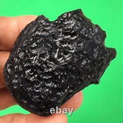 Tektite indochinite space rock impactite meteorite impact stone gems 27 G rare