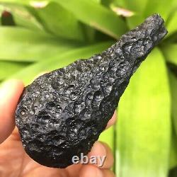 Tektite indochinite space rock impactite meteorite impact stone gems 61 g gift