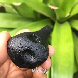 Tektite indochinite space rock impactite meteorite impact stone gems 61 g gift