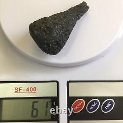 Tektite indochinite space rock impactite meteorite impact stone gems 61 g gift