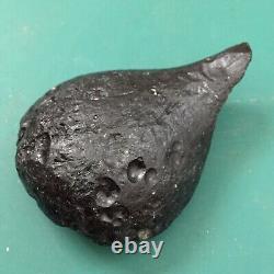 Tektite indochinite space rock impactite meteorite impact stone gems 62 G