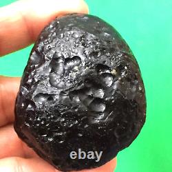 Tektite indochinite space rock impactite meteorite impact stone gems 76 G