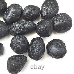 Tektite indochinite space rock impactite meteorite impact stone gems 880g Lot