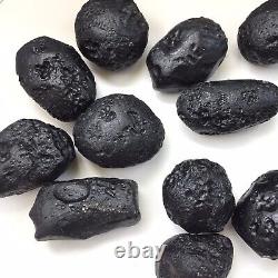 Tektite indochinite space rock impactite meteorite impact stone gems 880g Lot