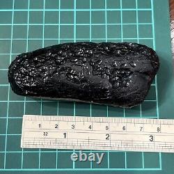 Tektite indochinite space rock impactite of meteorite impact stone 114 g rare