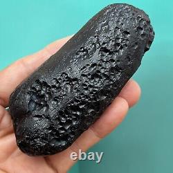 Tektite indochinite space rock impactite of meteorite impact stone 114 g rare