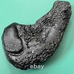 Tektite indochinite space rock impactite of meteorite impact stone 143 g rare