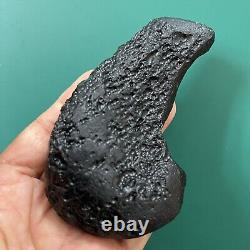 Tektite indochinite space rock impactite of meteorite impact stone 143 g rare