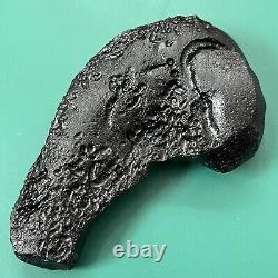 Tektite indochinite space rock impactite of meteorite impact stone 143 g rare