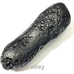 Tektite indochinite space rock impactite of meteorite impact stone 144 g bar