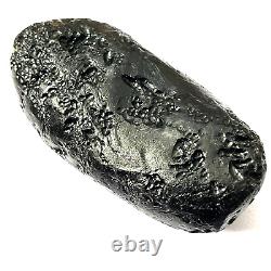 Tektite indochinite space rock impactite of meteorite impact stone 147 g bar